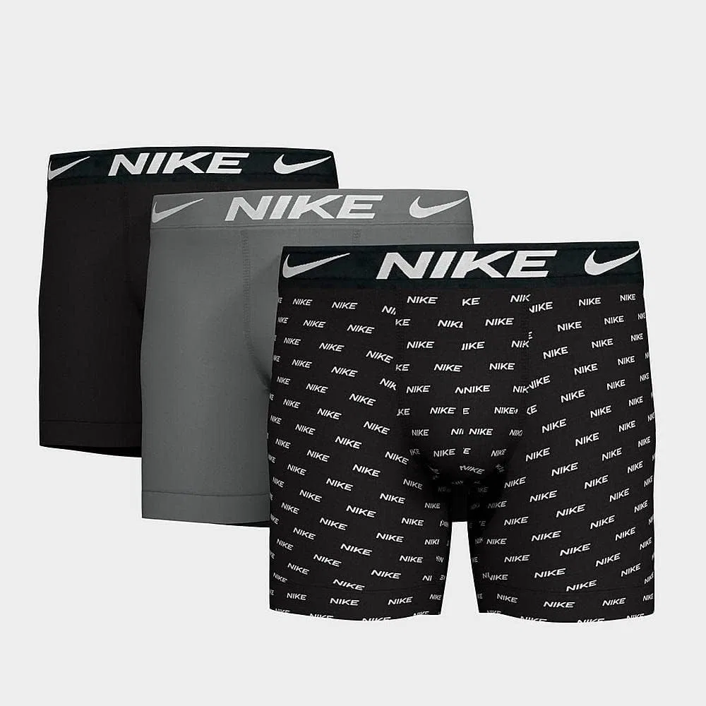 Боксеры Nike, Cool Grey/Black — фото 2