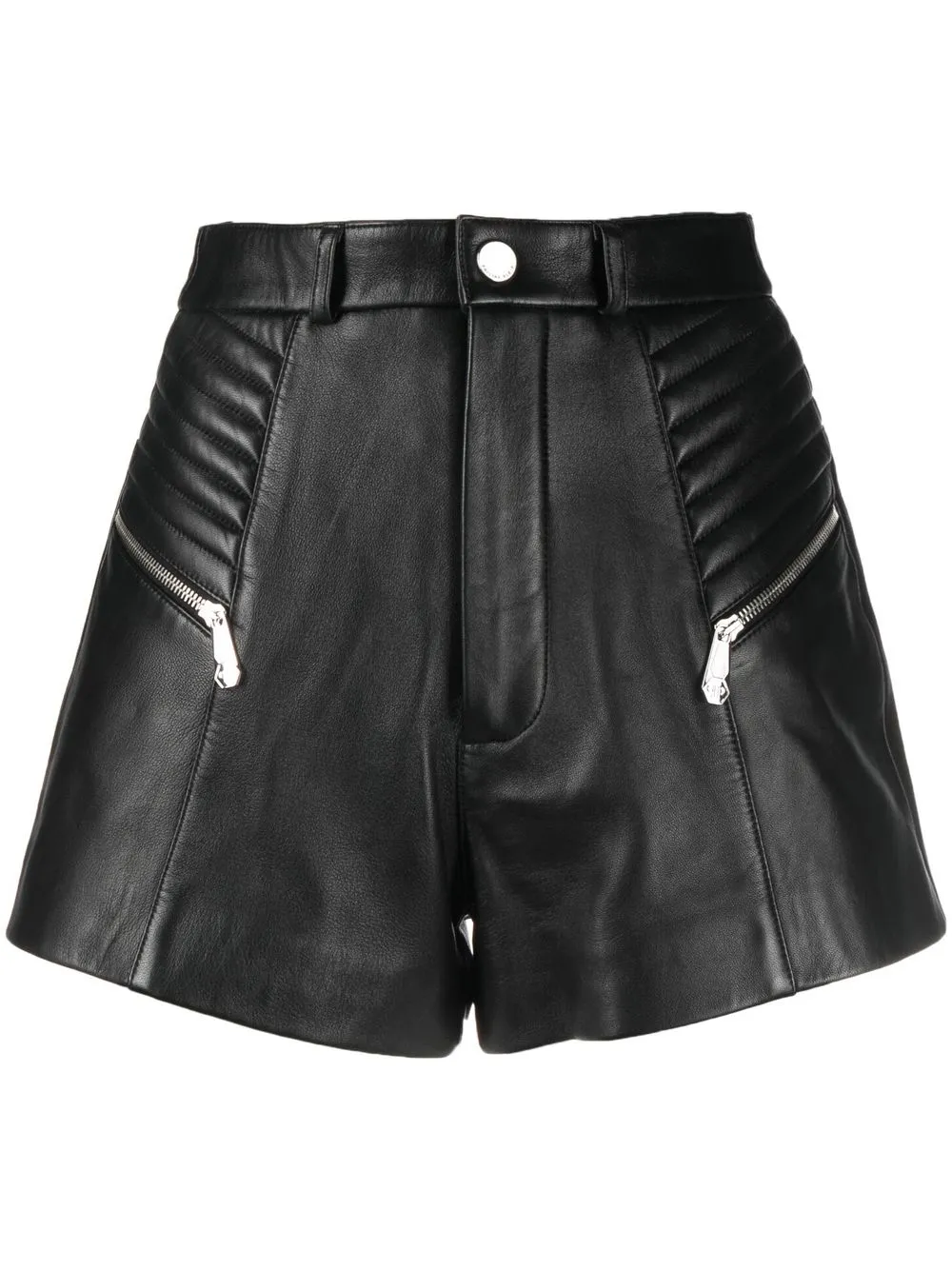 

Шорты с молниями Philipp Plein, черный
