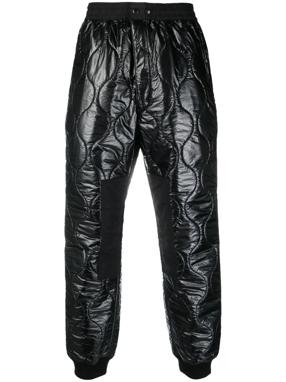 

Стеганые брюки прямого кроя Junya Watanabe MAN, черный
