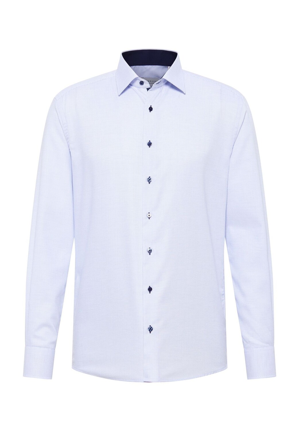 

Структурированная рубашка MODERN FIT ETERNA, светло-синий