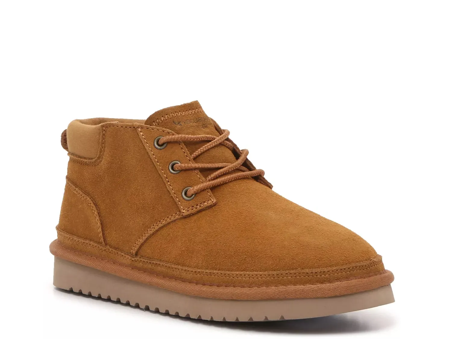 Женские ботинки Koolaburra от UGG зимние на шнуровке, каштановый
