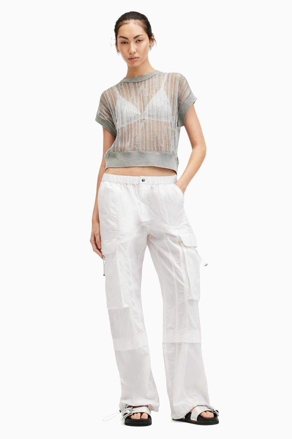 

Брюки Allsaints Barbara All Saints, белый