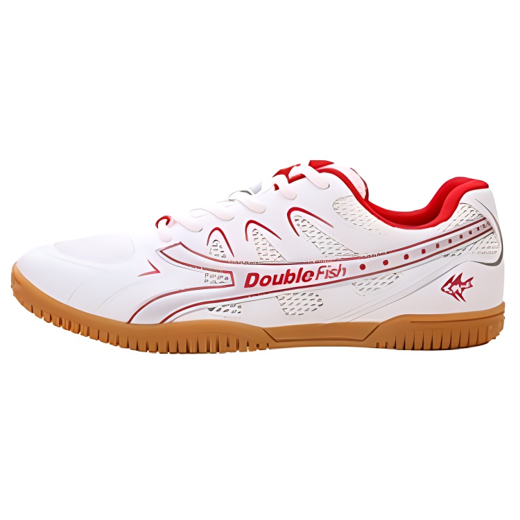 Унисекс-кроссовки для настольного тенниса Unisex Low top DOUBLE FISH, синий — фото 3