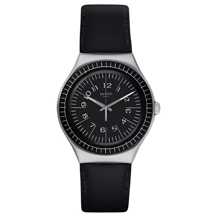 

Мужские часы 37,4 мм черные YGS133C SWATCH