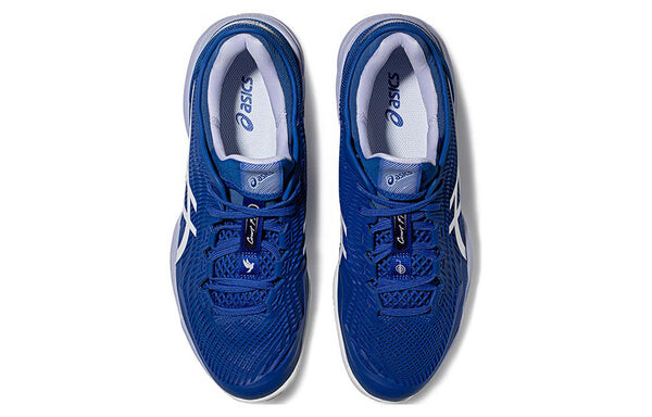 Кроссовки court ff 3 novak clay Asics, синий — фото 4