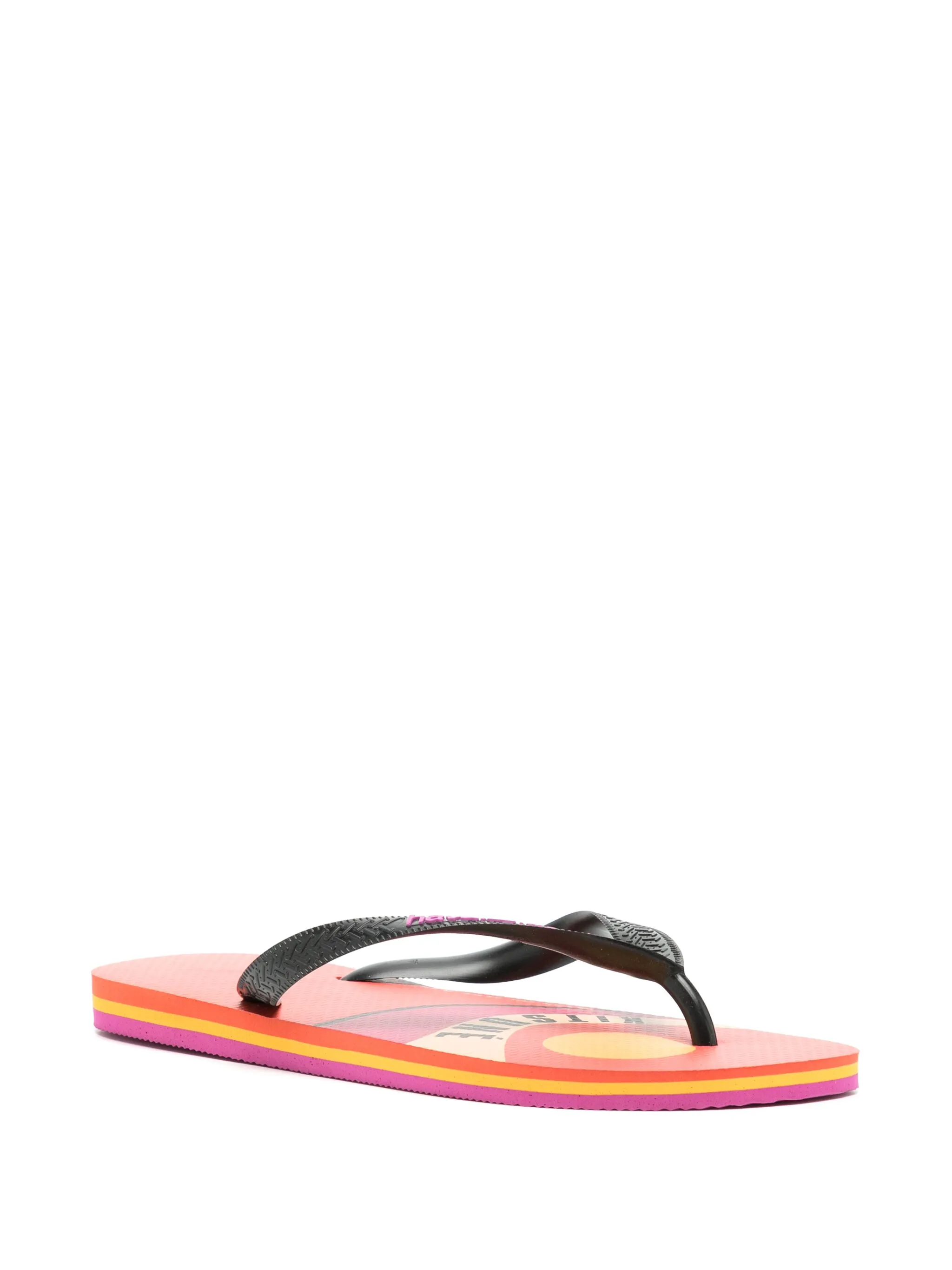Шлепанцы Wave из коллаборации с Havaianas Maison Kitsuné, красный — фото 2