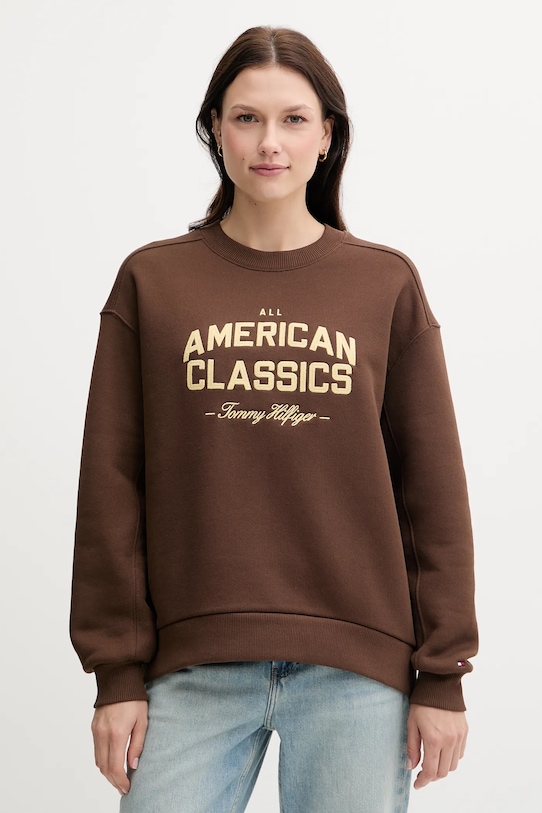 

Толстовка Tommy Hilfiger, коричневый