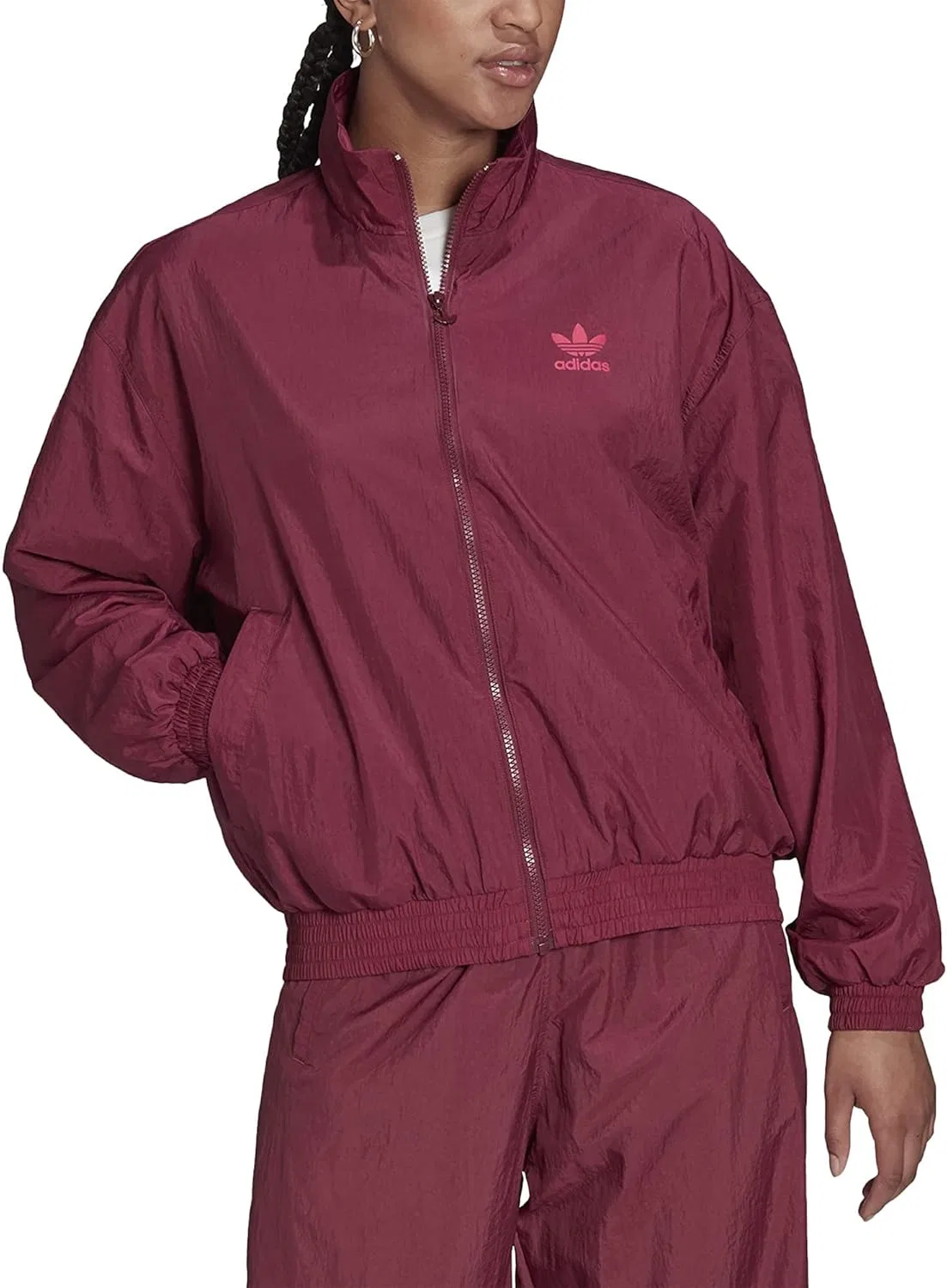 Тренировочная куртка adidas, Victory Crimson — фото 2