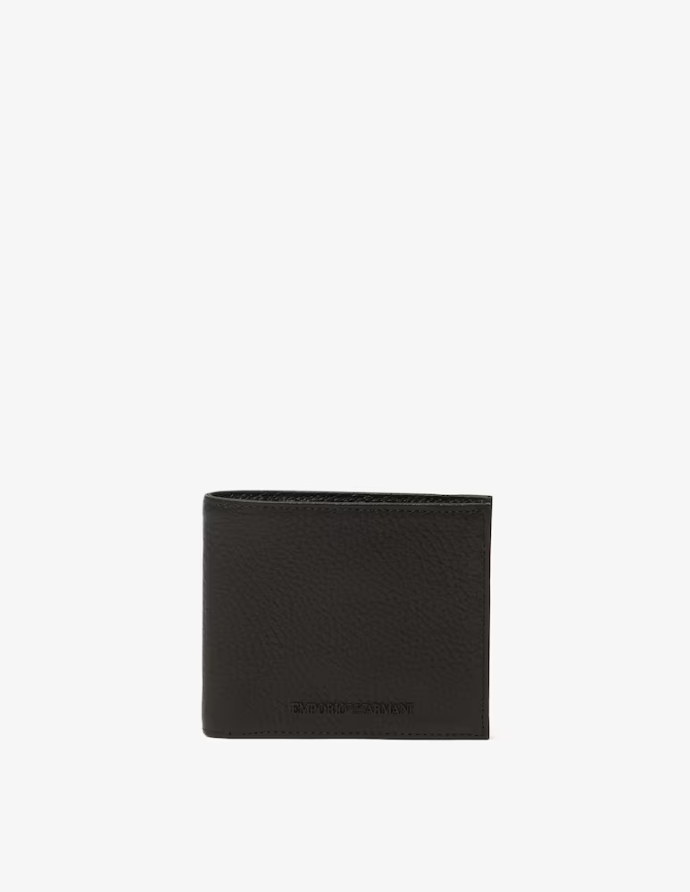 

Двойной кошелек Emporio Armani, черный