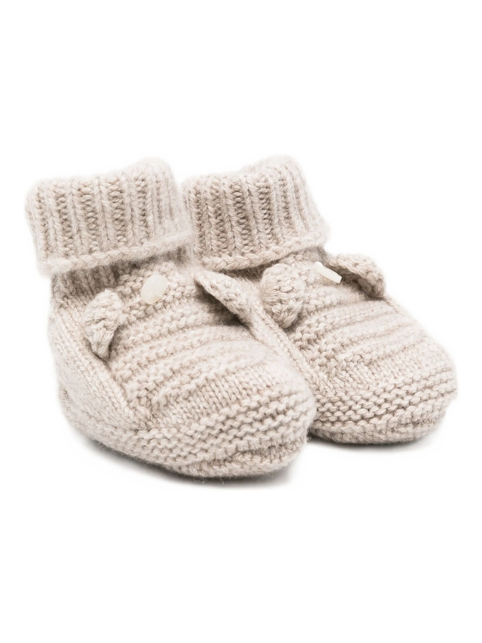 

Вязаные пинетки Tartine Et Chocolat, бежевый