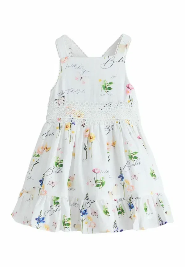 Платье дневное Baker By Ted Baker, белый