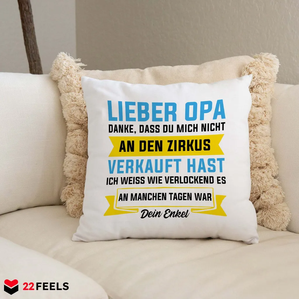 

Декоративная поудшка 22Feels, белый