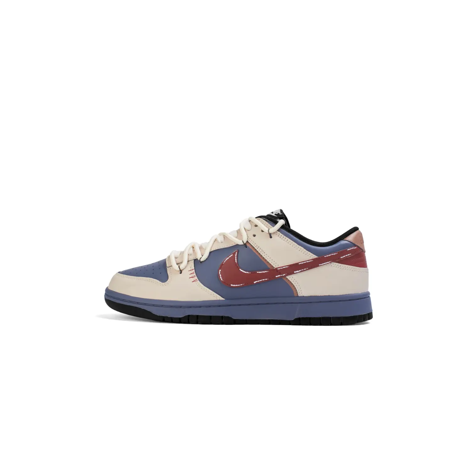 

Туфли для скейтборда Dunk Abrasion Resistant Low top Unisex Dark Blue Nike, темно-синий