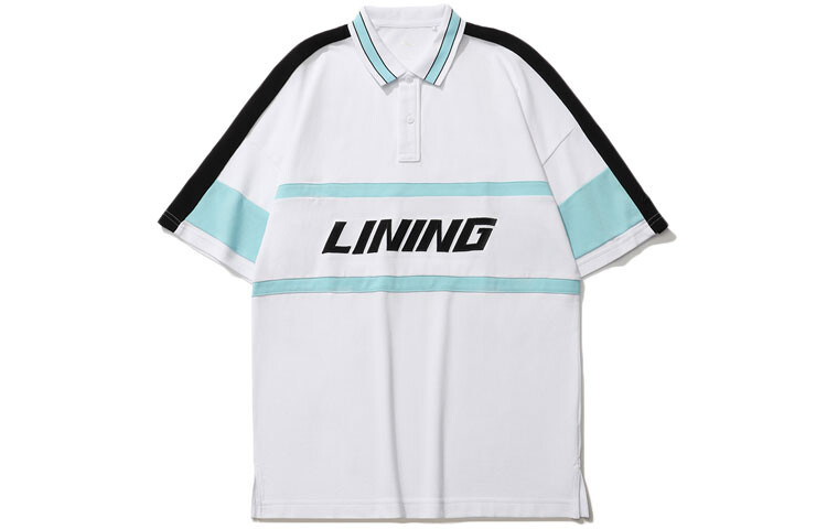 

Спортивная модная коллекция поло для мужчин Lining, белый