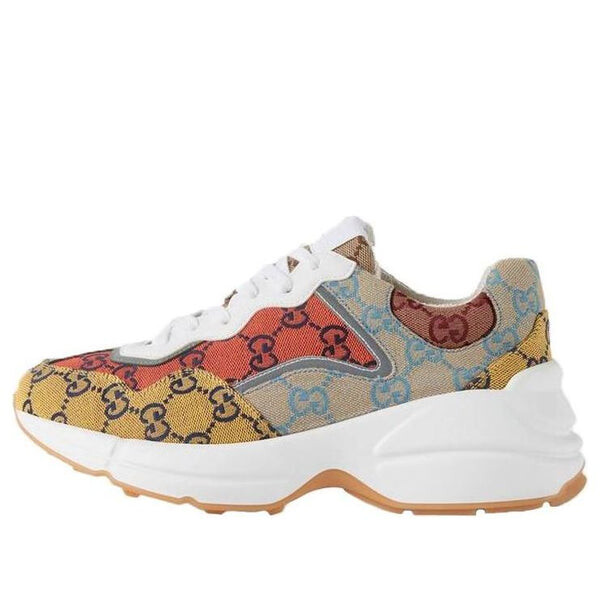 Кроссовки rhyton 'multicolor' Gucci, мультиколор
