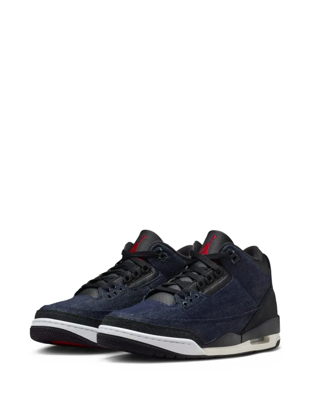 Кроссовки Levi's Air Jordan 3, синий — фото 2