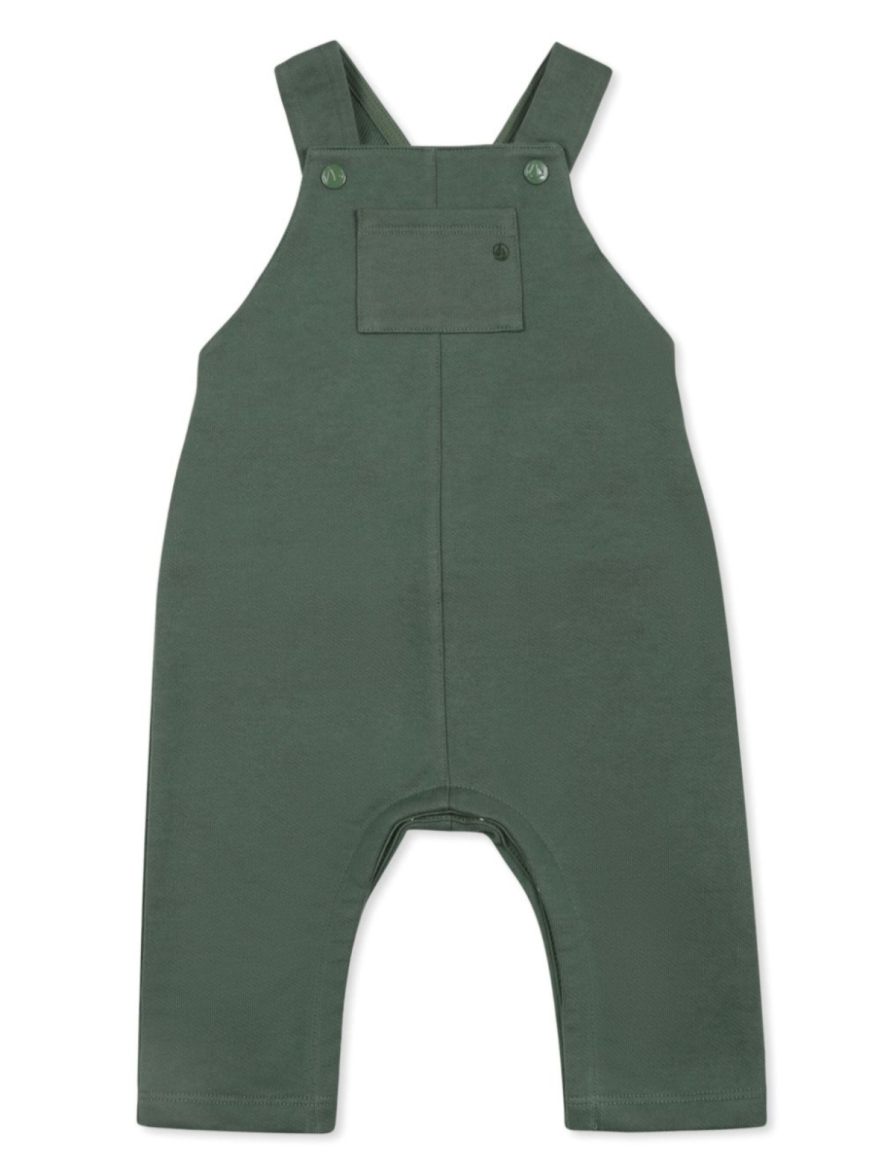 

Petit Bateau хлопковый комбинезон, зеленый