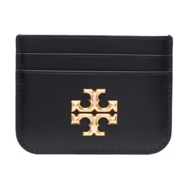 

TORY BURCH Кожаный картхолдер унисекс черный