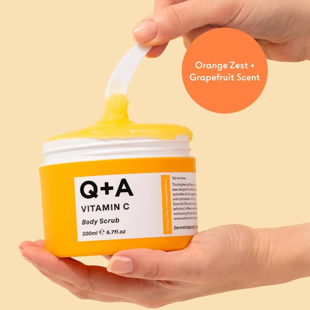 Скраб для тела Q+A Vitamin C, 200 мл Q+A — фото 4