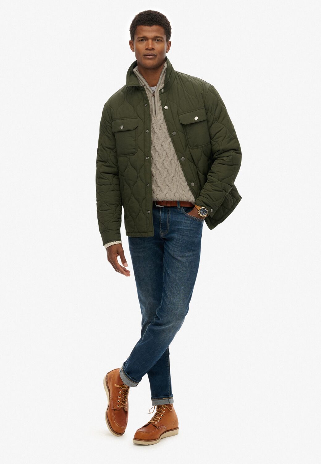 

Superdry & Co Куртка для межсезонья в цвете Olive