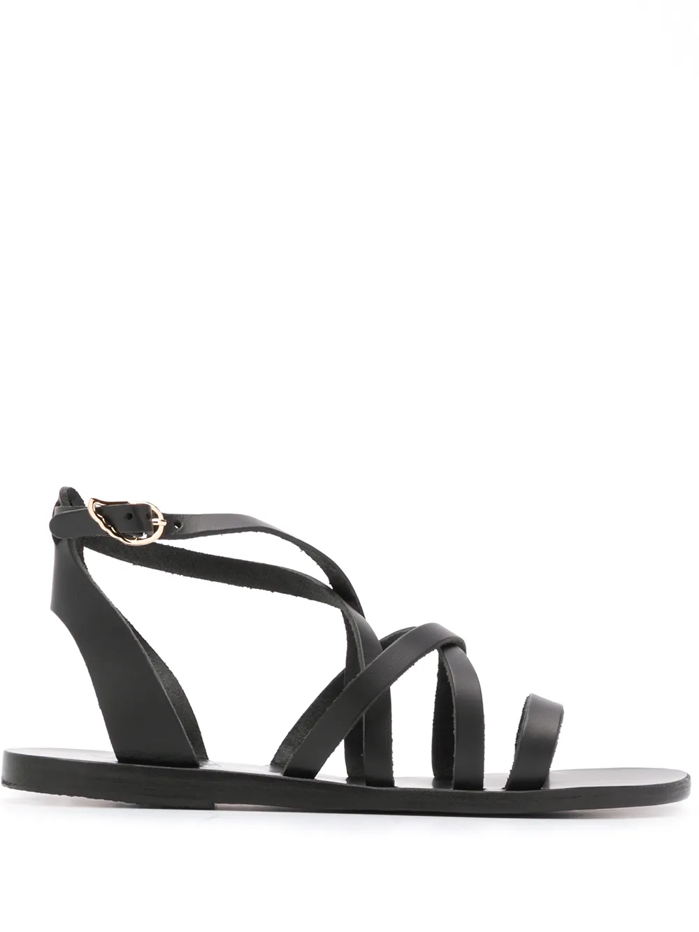 Сандалии Delia с ремешками Ancient Greek Sandals, черный