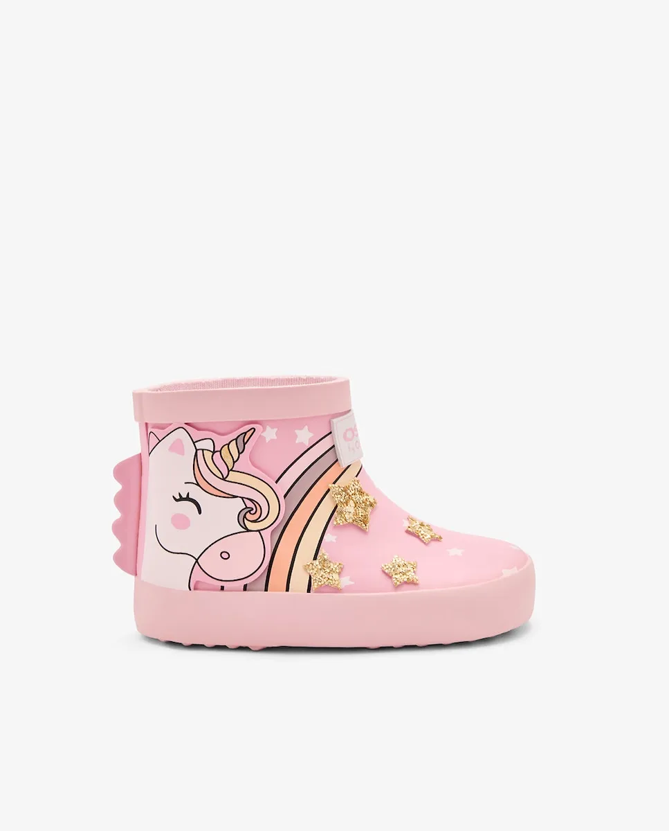 

Детские резиновые сапоги с принтом единорога Conguitos, розовый