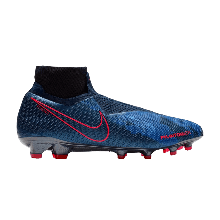 

Бутсы Nike Phantom Vision Elite DF FG 'Obsidian Blue Void', синий