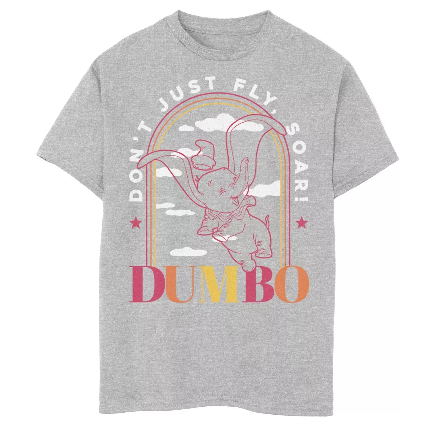 

Футболка Disney's Dumbo Boys 8–20 с рисунком «Не просто летай, пари» Disney