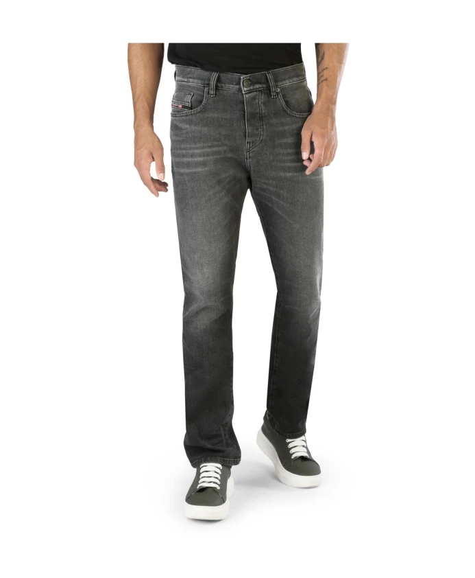 

Мужские джинсы прямого кроя зауженного кроя Diesel, черный