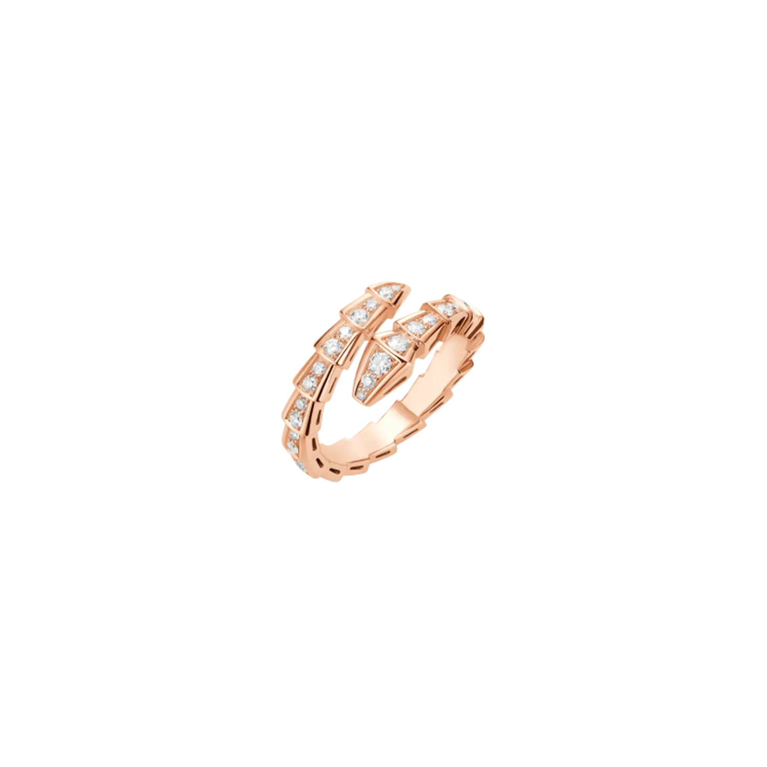 

Кольцо Bulgari Serpenti из розового золота 18 карат с бриллиантами