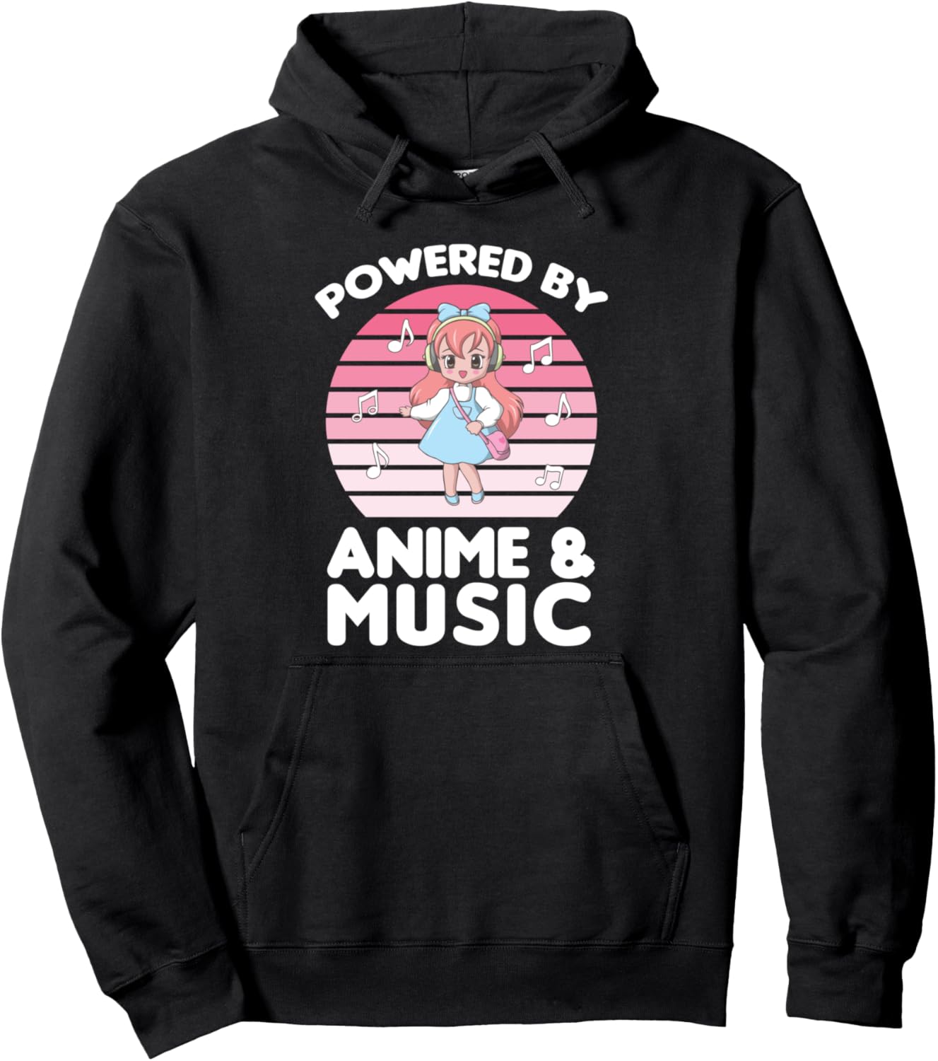 

Аниме и музыка, товары из мира аниме, худи Anime Merch Gifts, черный