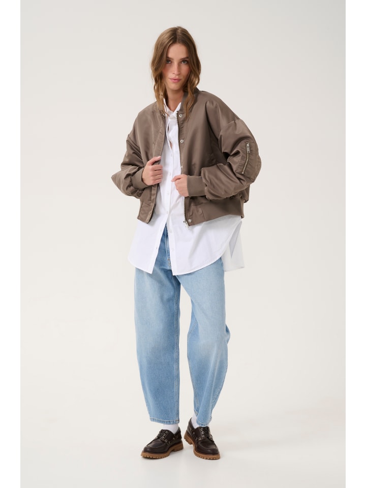 

Куртка HelgaMW свободного кроя в цвете Major Brown My Essential Wardrobe