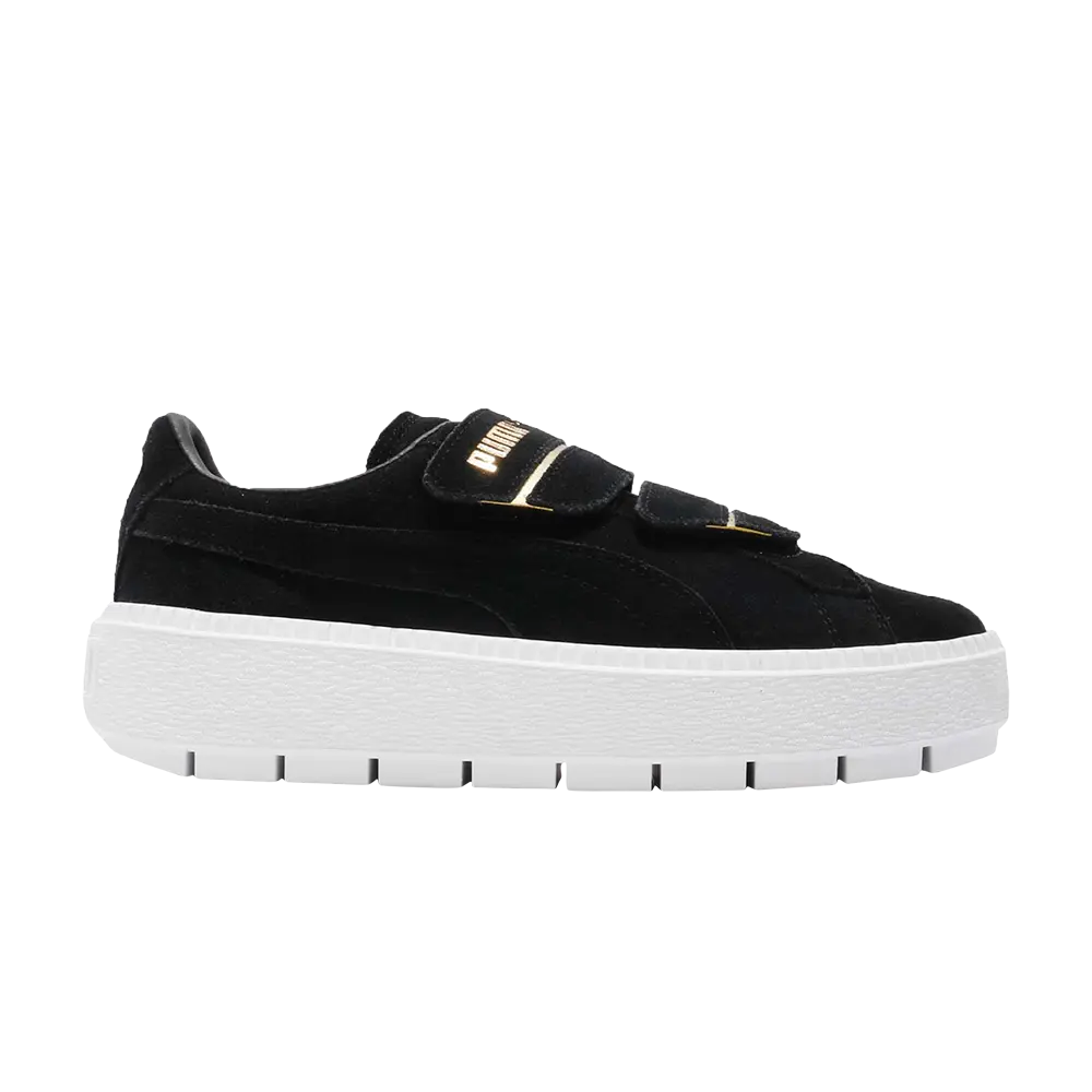 

Кроссовки Wmns Platform Trace Strap Puma, черный