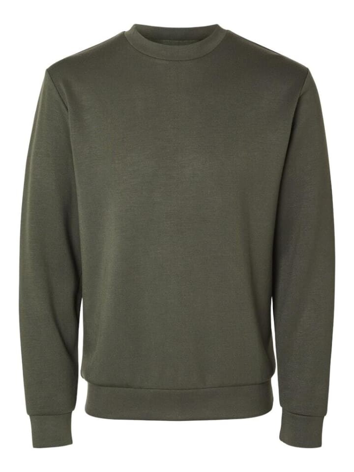 

Толстовка Selected Sweatshirt, цвет Forest Night