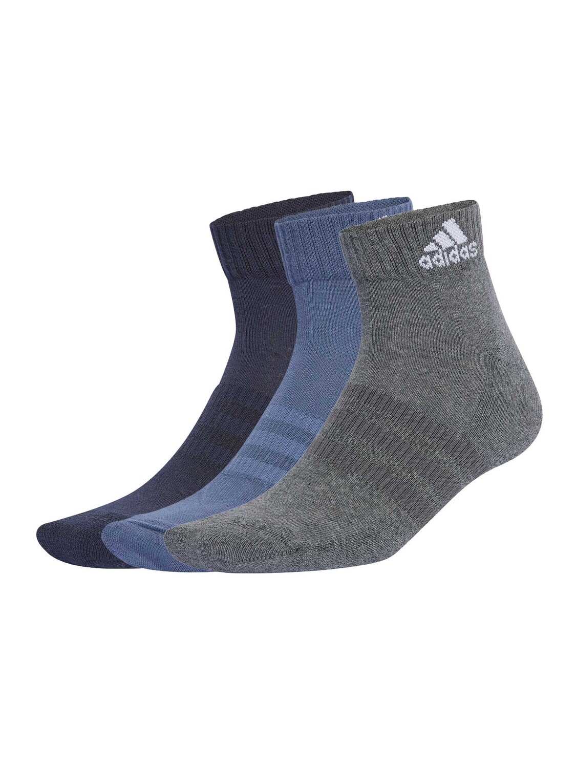 

Носки Adidas Performance Cushioned Sportswear Ankle Socks 3 Pairs, синий