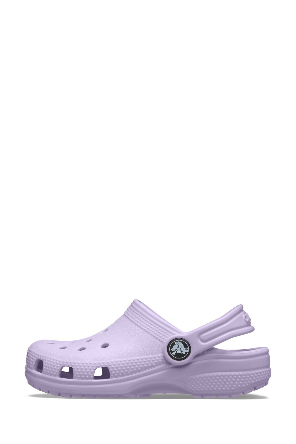 Классические детские сабо унисекс Crocs, фиолетовый — фото 3