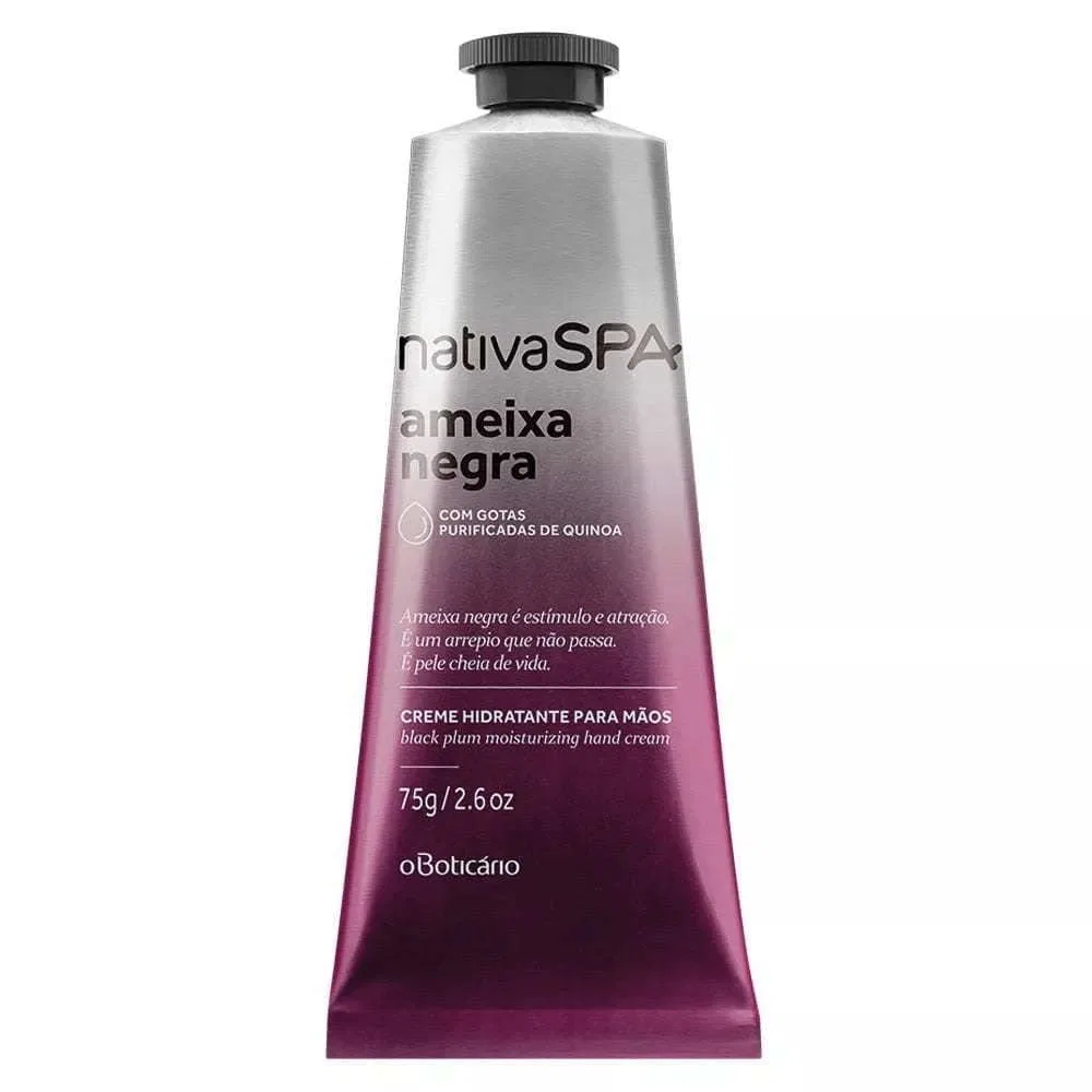 Увлажняющий крем для рук [nativaSPA] Black Plum от oBoticário, 75 г Boticário