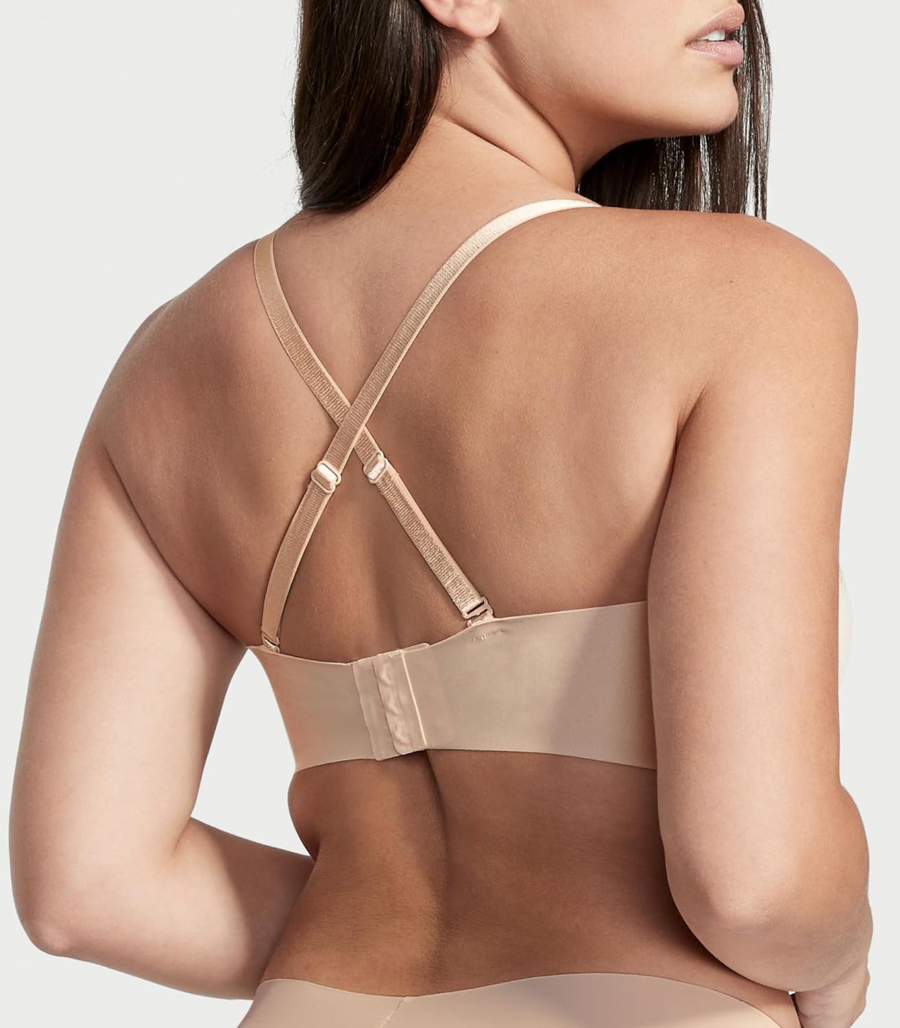 Victoria's Secret Женский Бюстгальтер Bare Push Up Strapless, Бюстгальтеры для женщин (32A-38DDD), Marzipan — фото 2