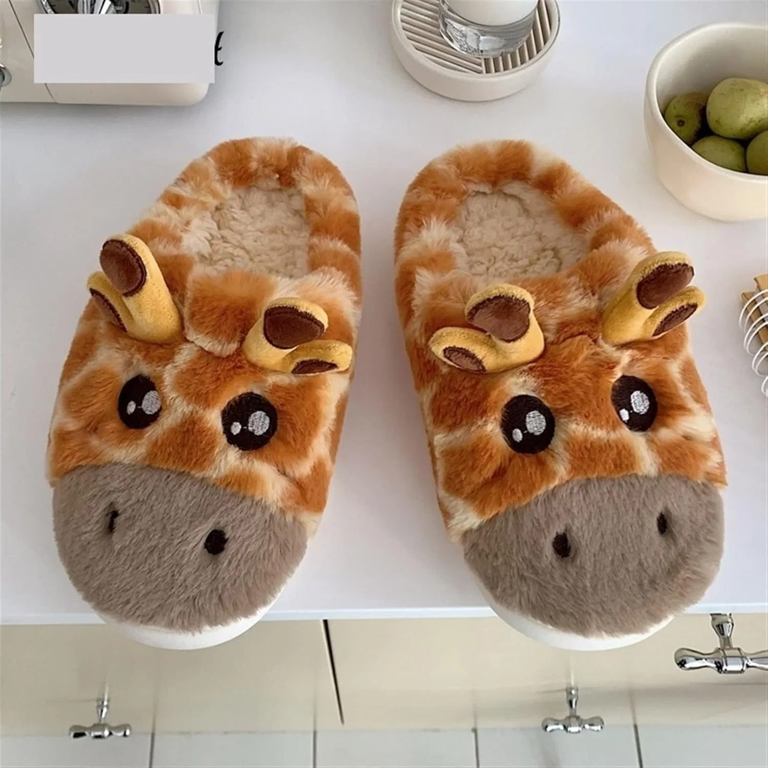 Мужские домашние хлопковые тапочки, женские удобные мягкие короткие тапочки, женская обувь, нескользящие домашние тапочки Generic, A — фото 2