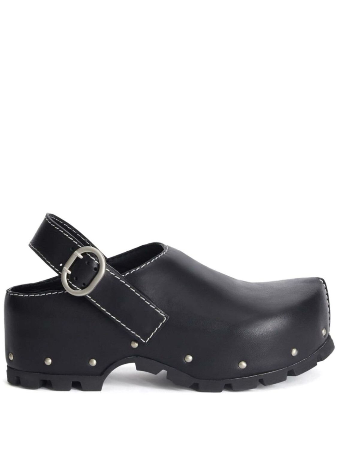 

Jil Sander кожаные клоги, черный