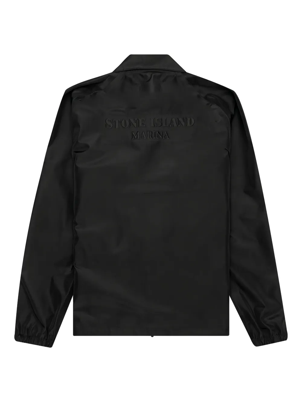 Куртка с вышитым логотипом и звездами Stone Island, черный — фото 2