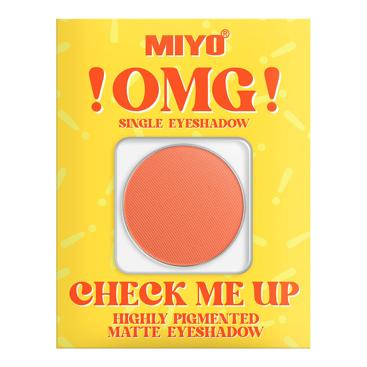 

Матовые тени для век 11 тыквы Miyo Omg! Check Me Up, 1,3 гр