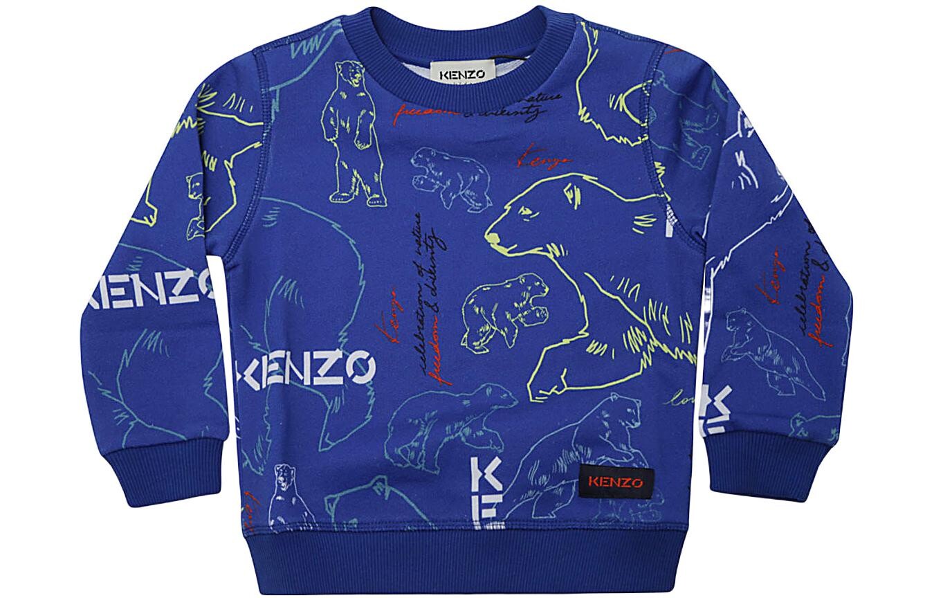 

Свитшот детский Kenzo, синий