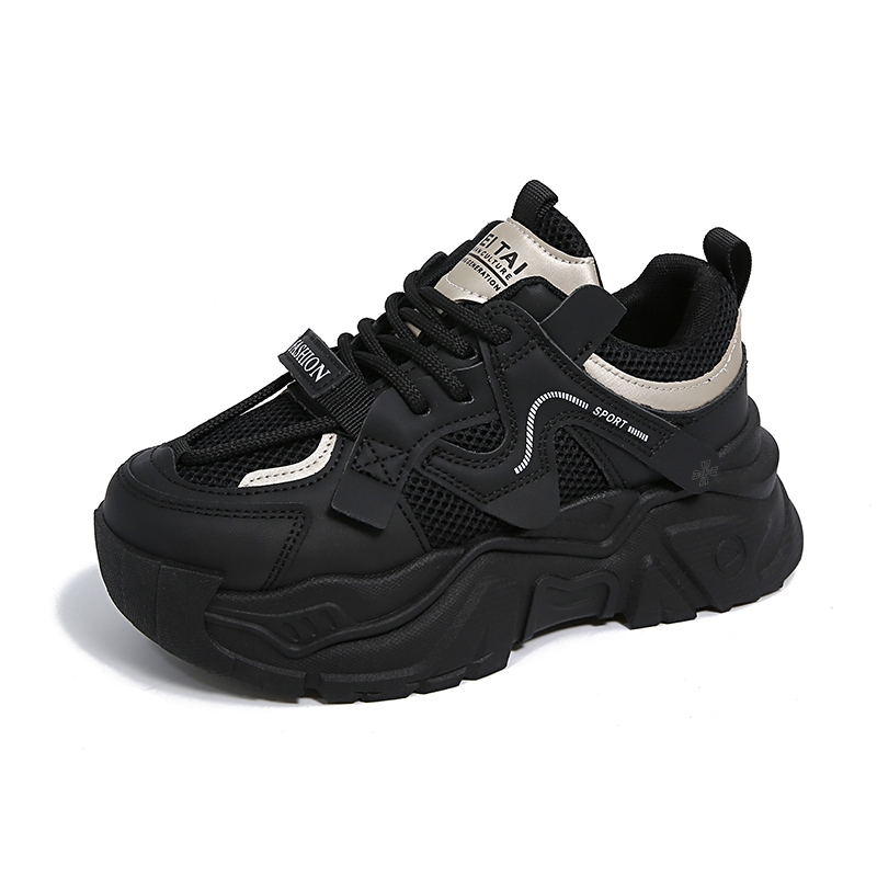 

Прочные дышащие кроссовки для детей и подростков YUZHAOLIN, черный