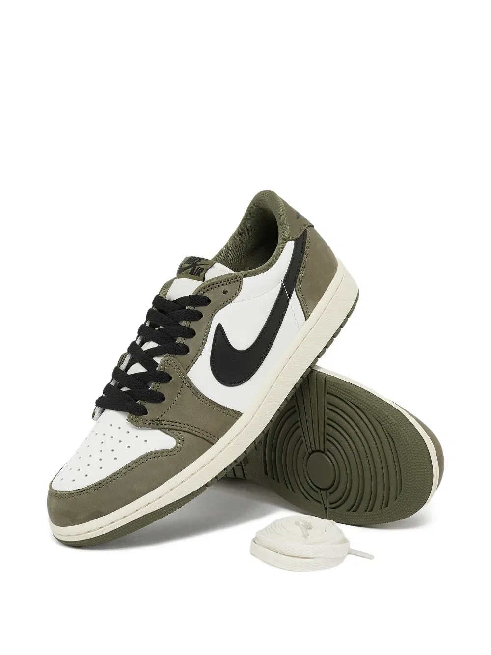 Низкие кроссовки Air Jordan 1 Jordan Kids, белый — фото 2