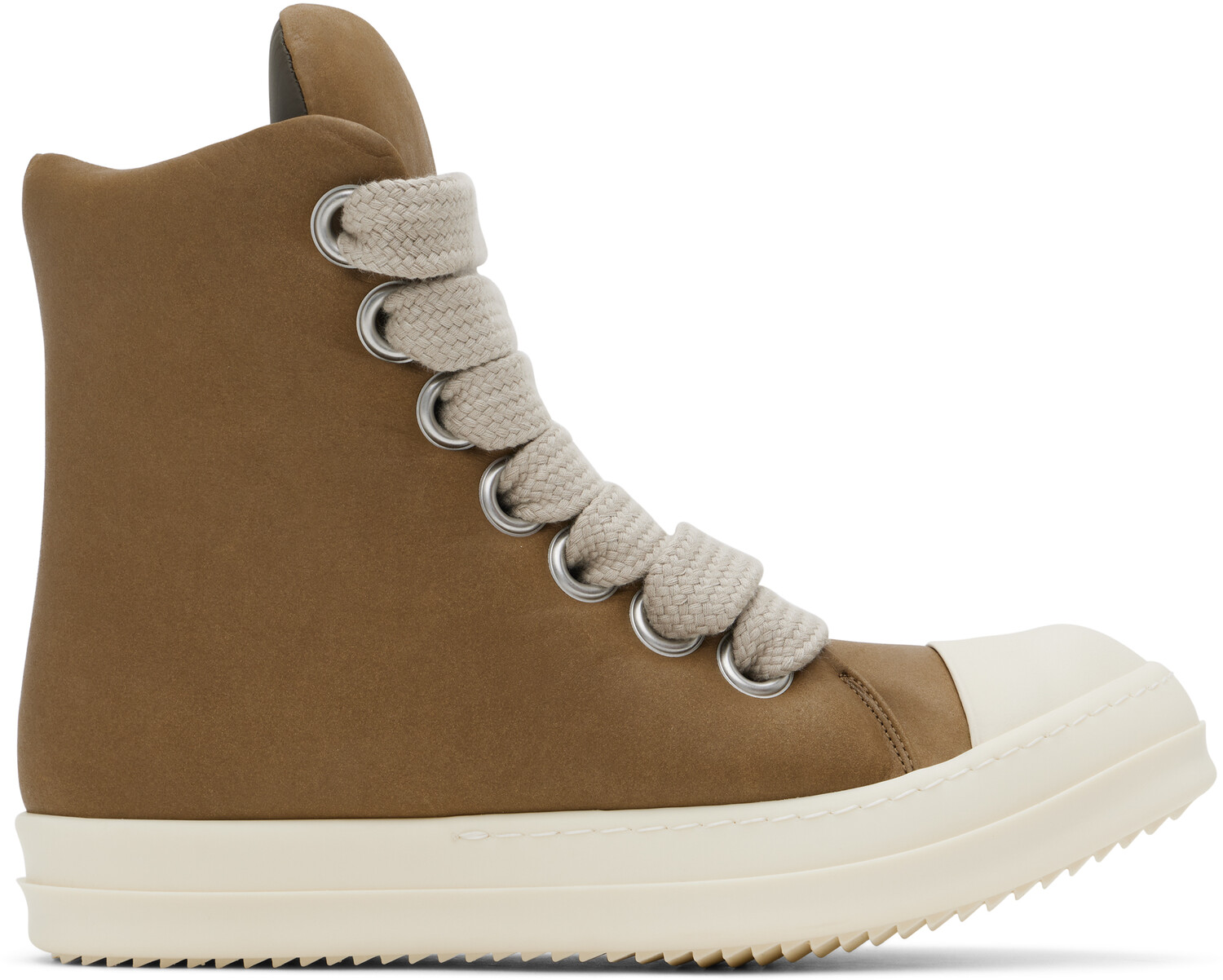 

Кроссовки Porterville Jumbolaced Padded цвета хаки Rick Owens