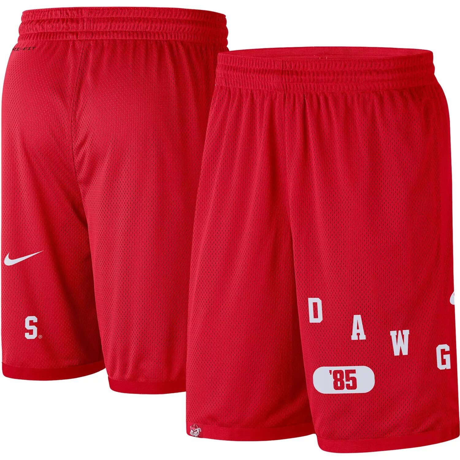 

Мужские шорты с надписью Red Georgia Bulldogs Performance Nike