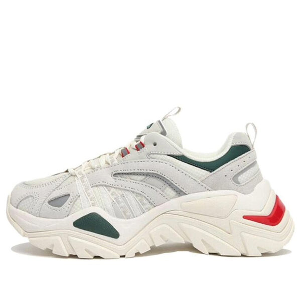 

Кроссовки interaction shoes 'white green red' Fila, белый