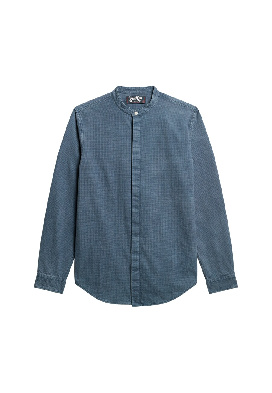 

Повседневная рубашка Superdry Regular fit Button Up Shirt, синий