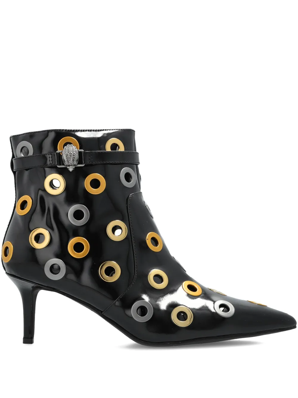Ботильоны Kensington 65 с люверсами Kurt Geiger London, черный